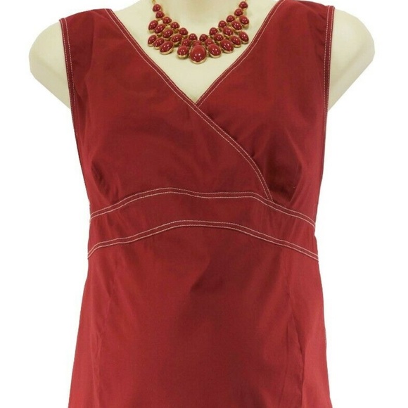 Motherhood Maternity, Small,  Sleeveless Red Dress - Picture 2 of 13